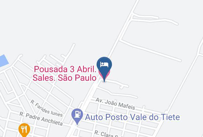 Sales - Pousada 3 Abril Sales Sao Paulo Maps