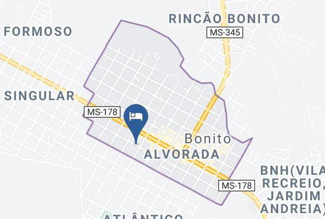 Bonito - Pousada 3 Irmaos Maps