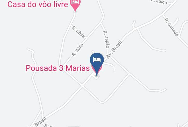 Sao Pedro - Pousada 3 Marias Maps