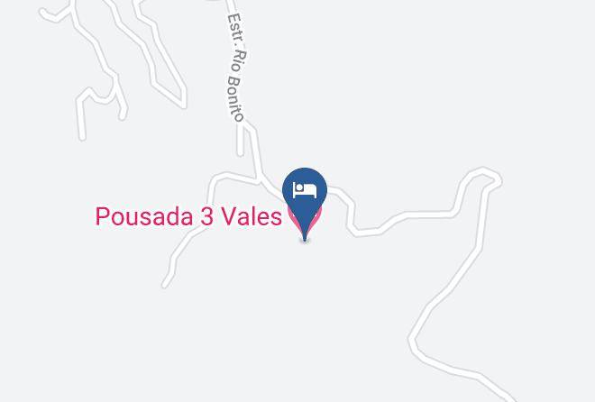 Sao Jose Do Vale Do Rio Preto - Pousada 3 Vales Maps