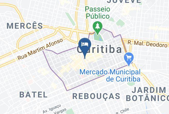 Curitiba - Pousada 4 Ventos Paraty Maps