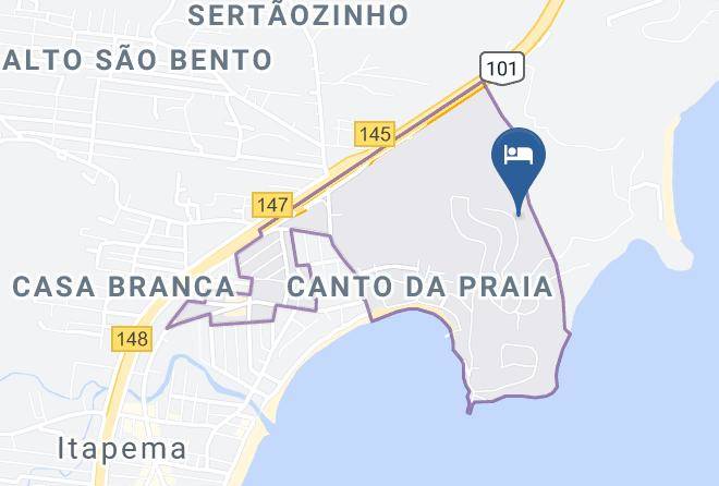 Itapema - Pousada 7 Mares Maps