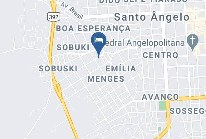 Santo Angelo - Pousada 7 Povos Maps