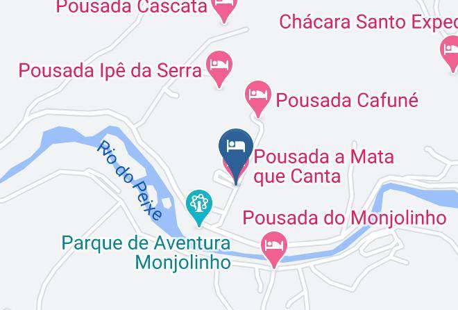 Socorro - Pousada A Mata Que Canta Maps