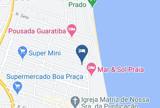 Prado - Pousada Abaete Maps