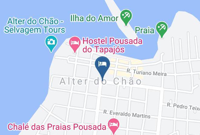 Santarem - Pousada Abcde Maps