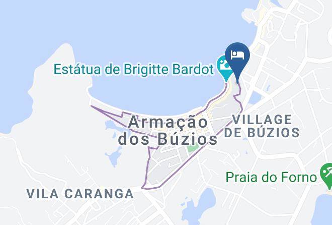 Buzios - Pousada Abracadabra Maps