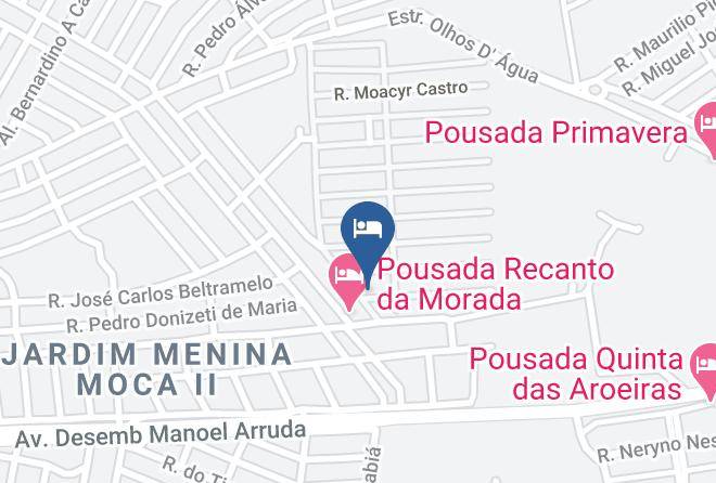 Olimpia - Pousada Acacia Amarela Maps