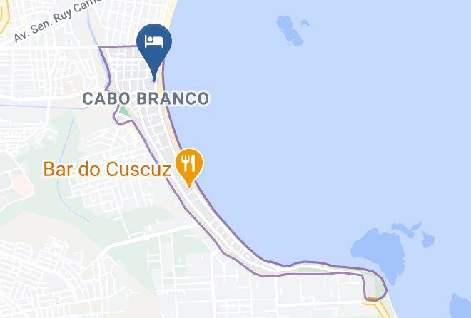 Joao Pessoa - Pousada Acai Cafe Maps
