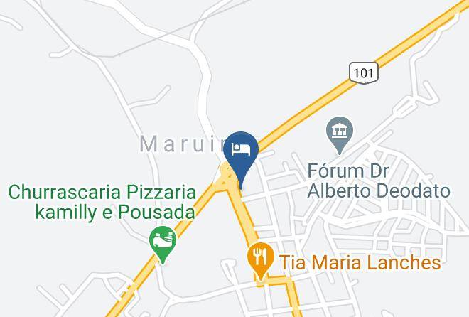 Maruim - Pousada Acaua Do Posto Br Maps