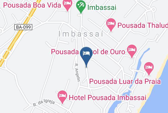 Mata De Sao Joao - Pousada Aconchego De Imbassai Maps