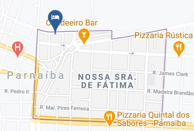 Parnaiba - Pousada Aconchego Familiar Maps