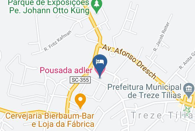 Treze Tilias - Pousada Adler Maps