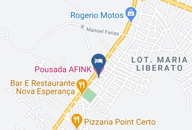 Araruna - Pousada Afink Maps