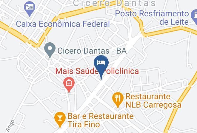 Cicero Dantas - Pousada Agnelo Maps