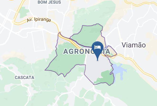 Porto Alegre - Pousada Agronomia Maps