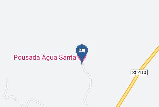 Sao Joaquim - Pousada Agua Santa Maps