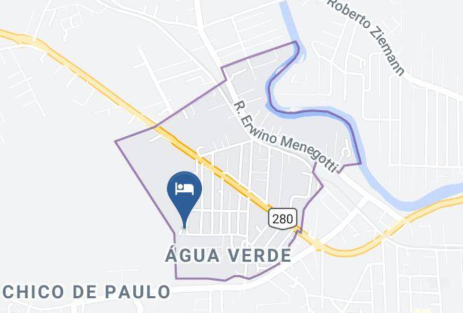 Jaragua Do Sul - Pousada Agua Verde Maps