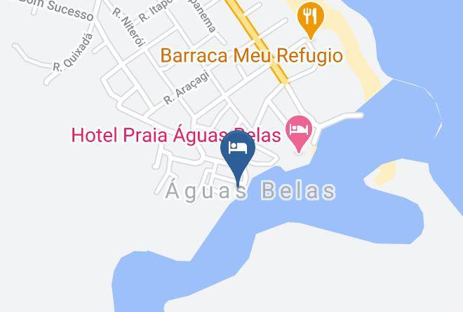 Cascavel - Pousada Aguas Belas Paraiso Maps