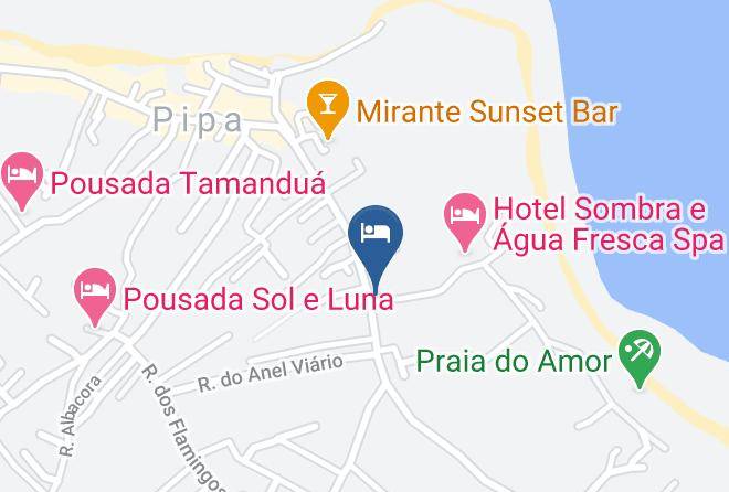 Tibau Do Sul - Pousada Aguas De Pipa Maps