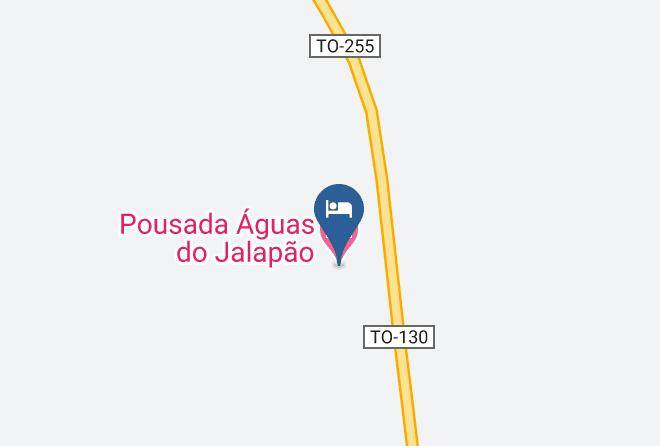 Ponte Alta Do Tocantins - Pousada Aguas Do Jalapao Maps