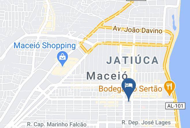 Maceio - Pousada Aguas Marinhas Maps