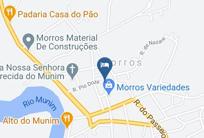 Morros - Pousada Aguiar Maps