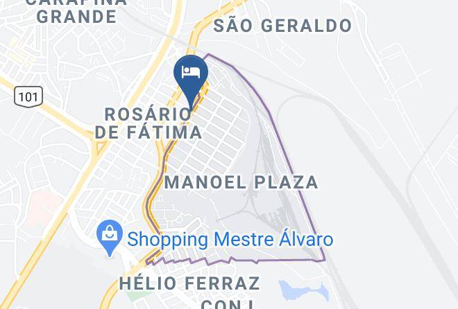 Serra - Pousada Albarquel Maps