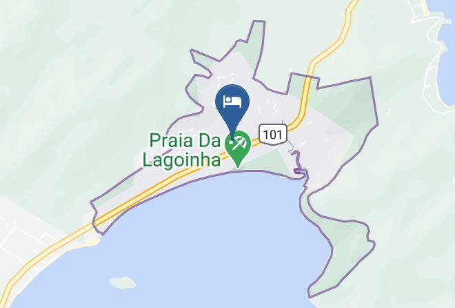 Ubatuba - Pousada Aldeia Da Lagoinha Maps