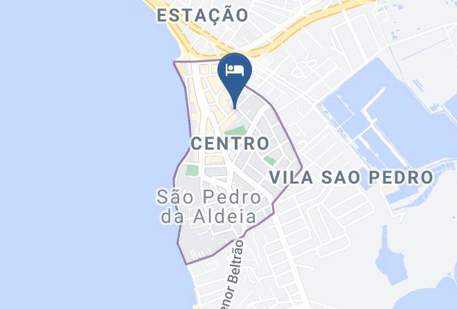 Sao Pedro Da Aldeia - Pousada Aldeia Dos Ventos Maps