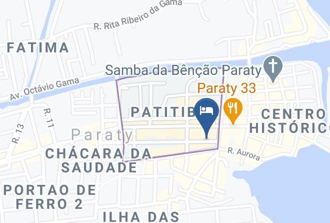 Parati - Pousada Alecrim Dourado Maps