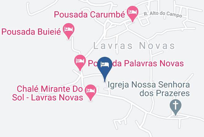 Ouro Preto - Pousada Alforria Maps