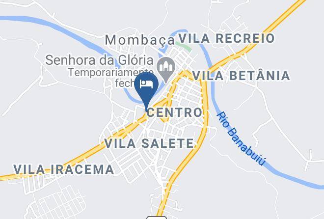 Mombaca - Pousada Almeida Maps