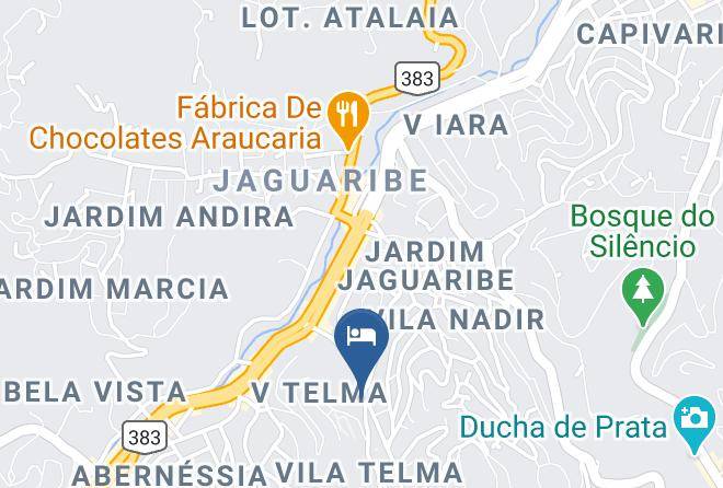Campos Do Jordao - Pousada Alpes Da Serra Maps