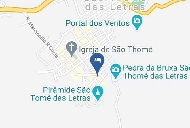 Sao Tome Das Letras - Pousada Alpha Centauris Maps