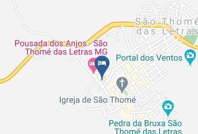 Sao Tome Das Letras - Pousada Alquidora Maps