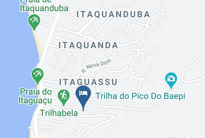 Ilhabela - Pousada Altamira Maps