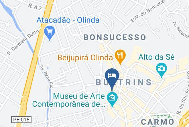 Olinda - Pousada Alto Astral Maps