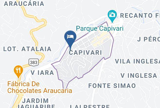 Campos Do Jordao - Pousada Alto D'ouro Maps