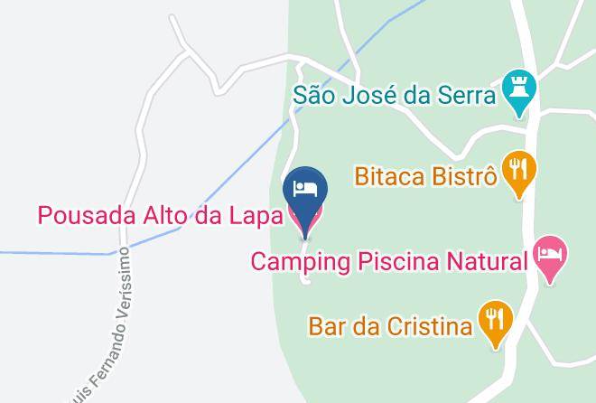 Jaboticatubas - Pousada Alto Da Lapa Maps