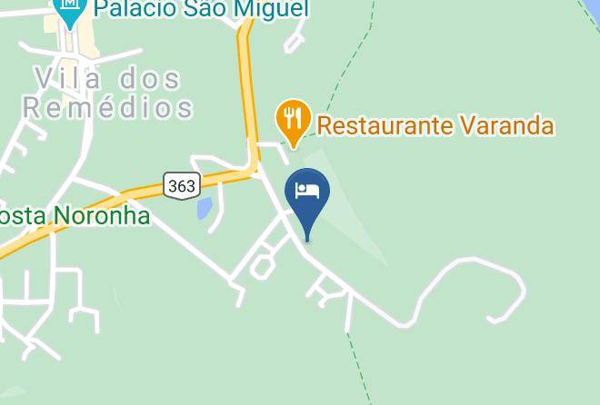 Fernando De Noronha - Pousada Alto Da Vila Maps