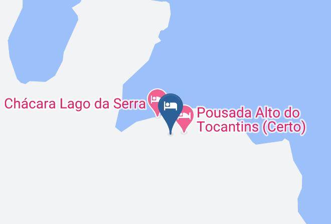 Miracema Do Tocantins - Pousada Alto Do Tocantins Maps