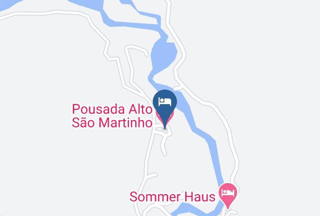Sao Martinho - Pousada Alto Sao Martinho Maps