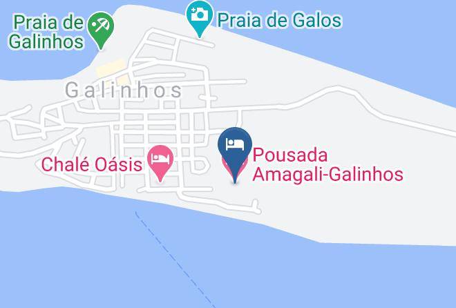 Galinhos - Pousada Amagali Galinhos Maps