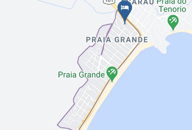 Ubatuba - Pousada Amalfi Maps