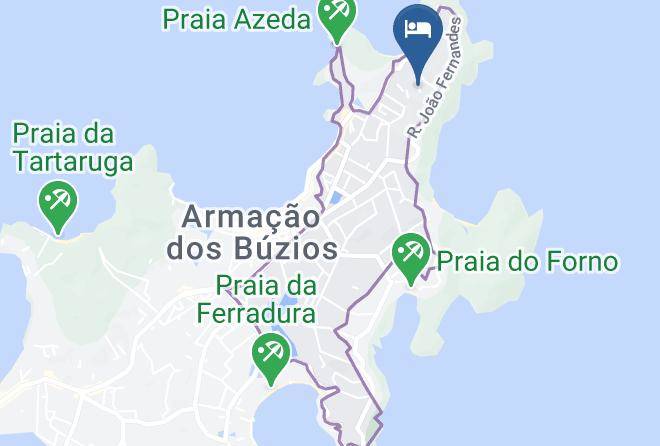 Buzios - Pousada Amancay Maps