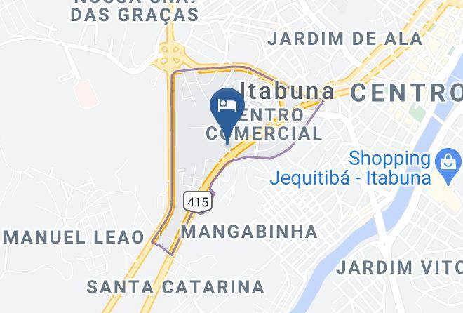 Itabuna - Pousada Amazonas Maps