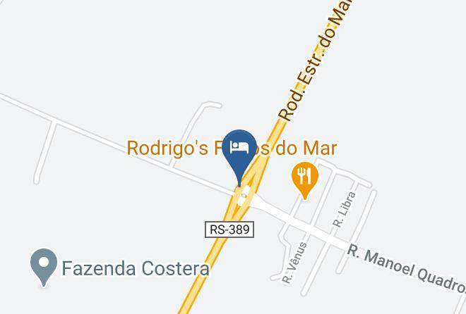 Capao Da Canoa - Pousada Amigos Do Mar Maps