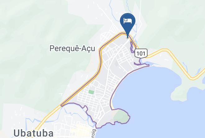 Ubatuba - Pousada Ana E O Mar Maps