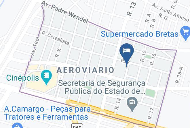 Goiania - Pousada Ana Poipa Maps